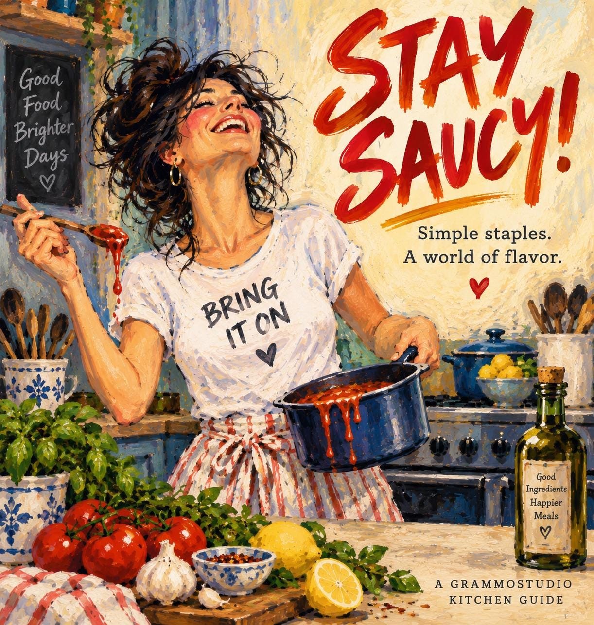 Stay Saucy! cookbook preview 2