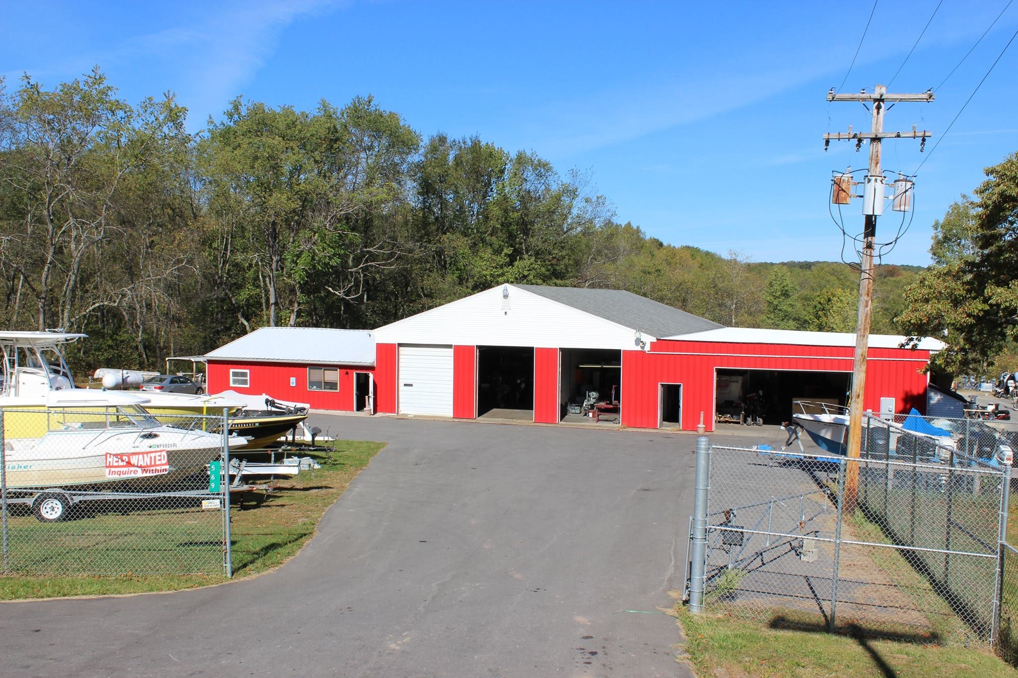 Blackbird Motors shop in West Sunbury, Pennsylvania