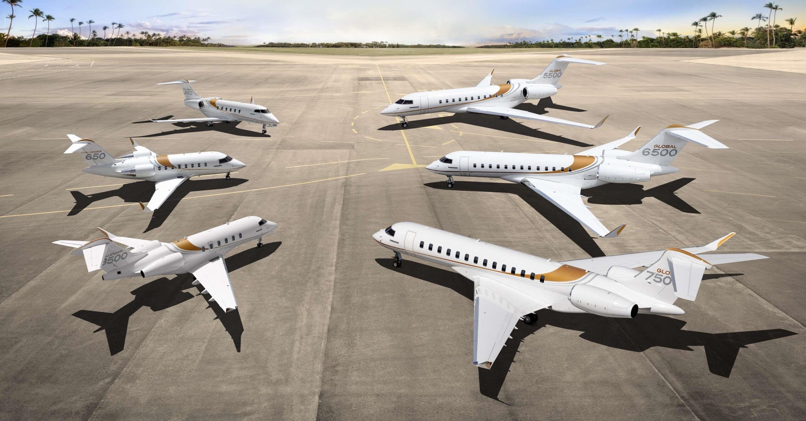2021 Bombardier Global 6500 aircraft