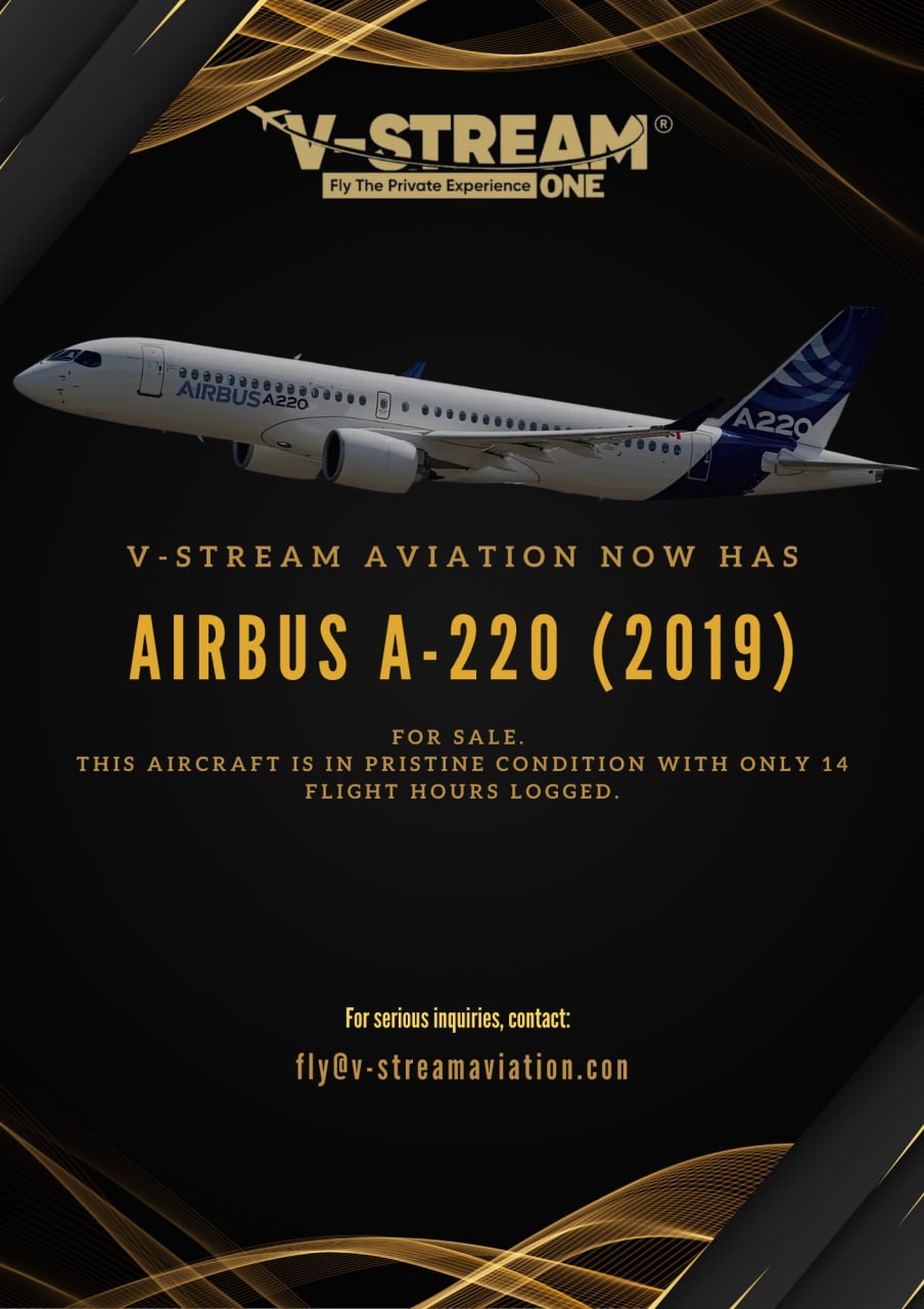 AIRBUS A-220 (2019) aircraft