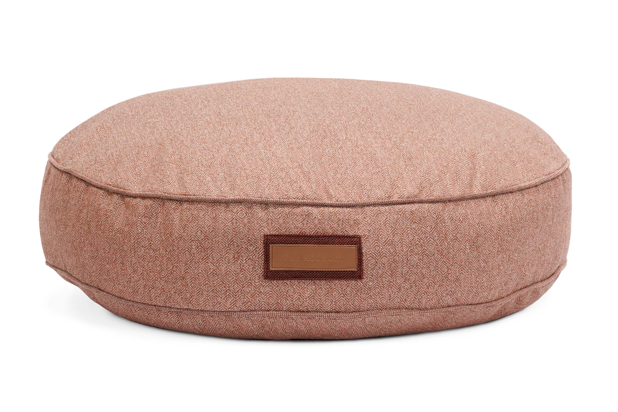 Round Pet Bed in Pittie Pink product photo 1