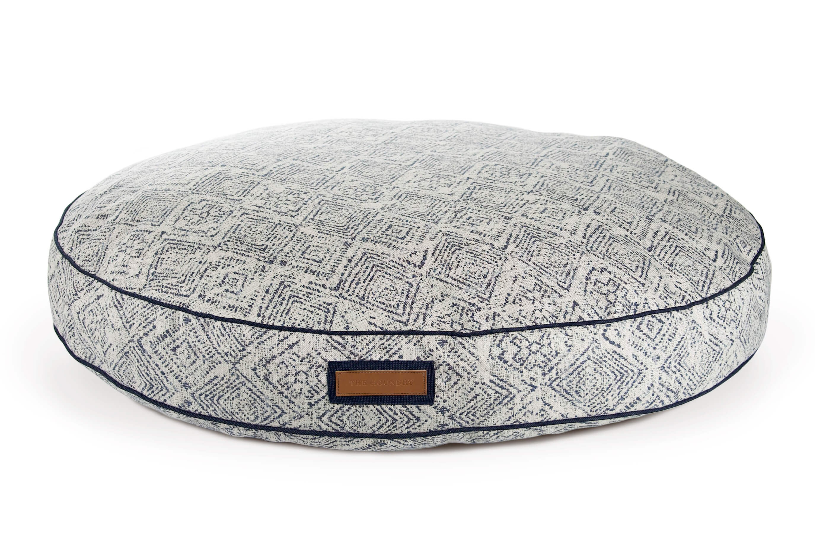 Round Pet Bed in Sapphire Spaniel product photo 1