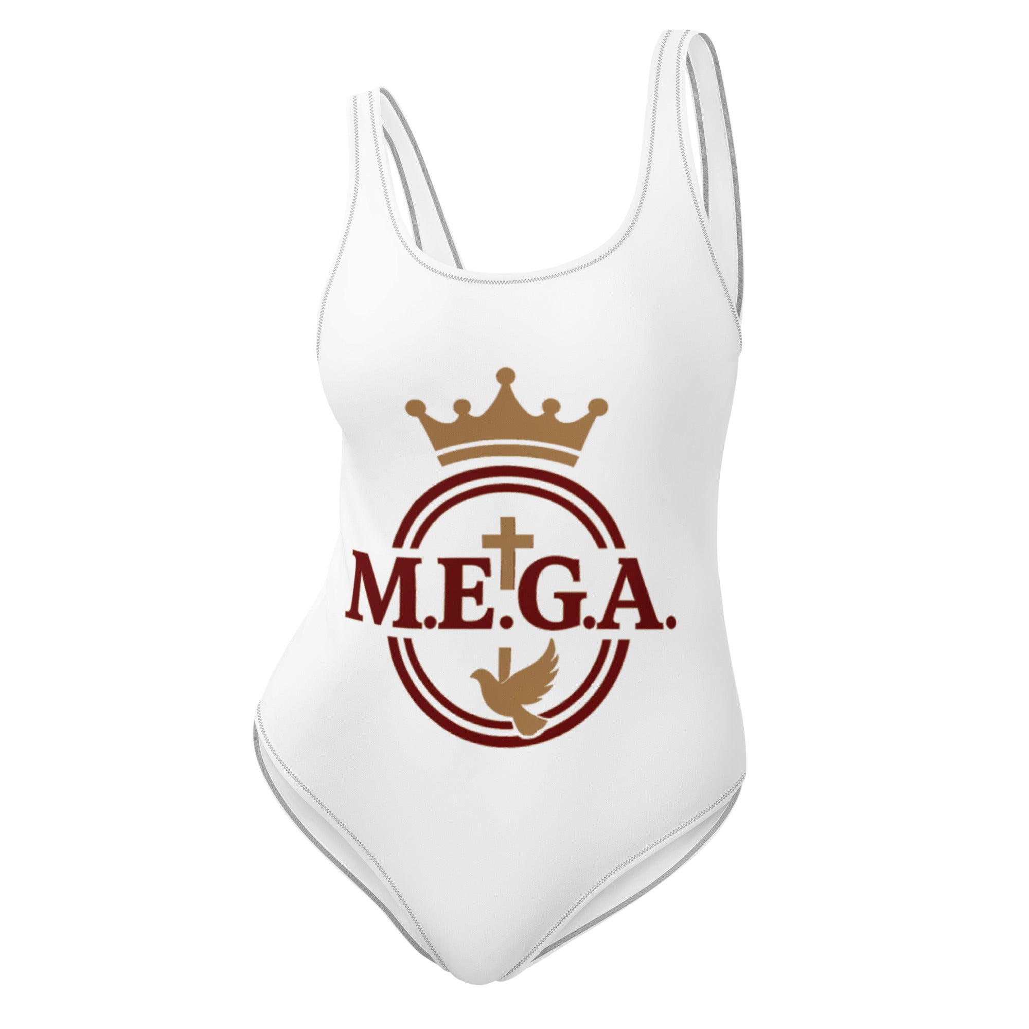 M.E.G.A. One-Piece Swimsuit product mockup