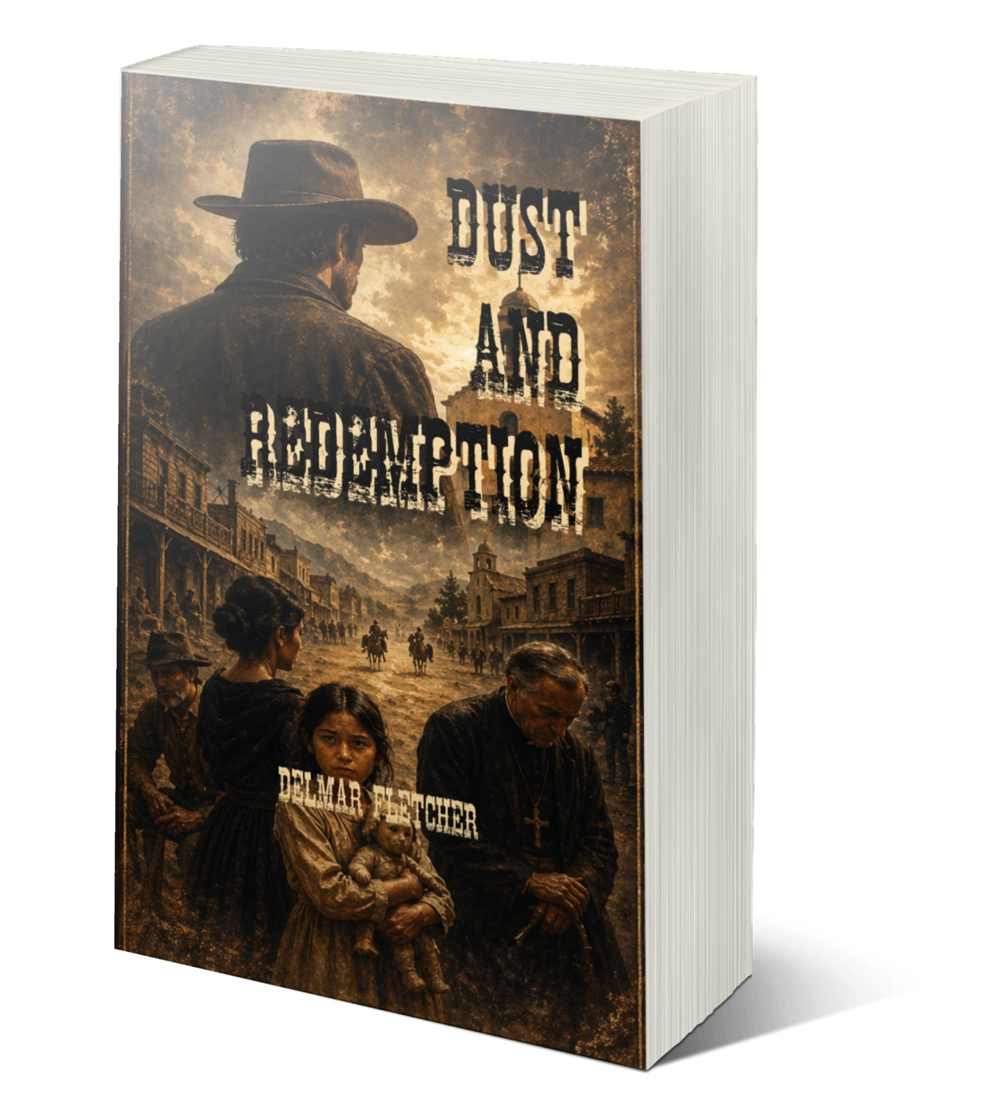 Cover of DUST AND REDEMPTION by Delmar Fletcher