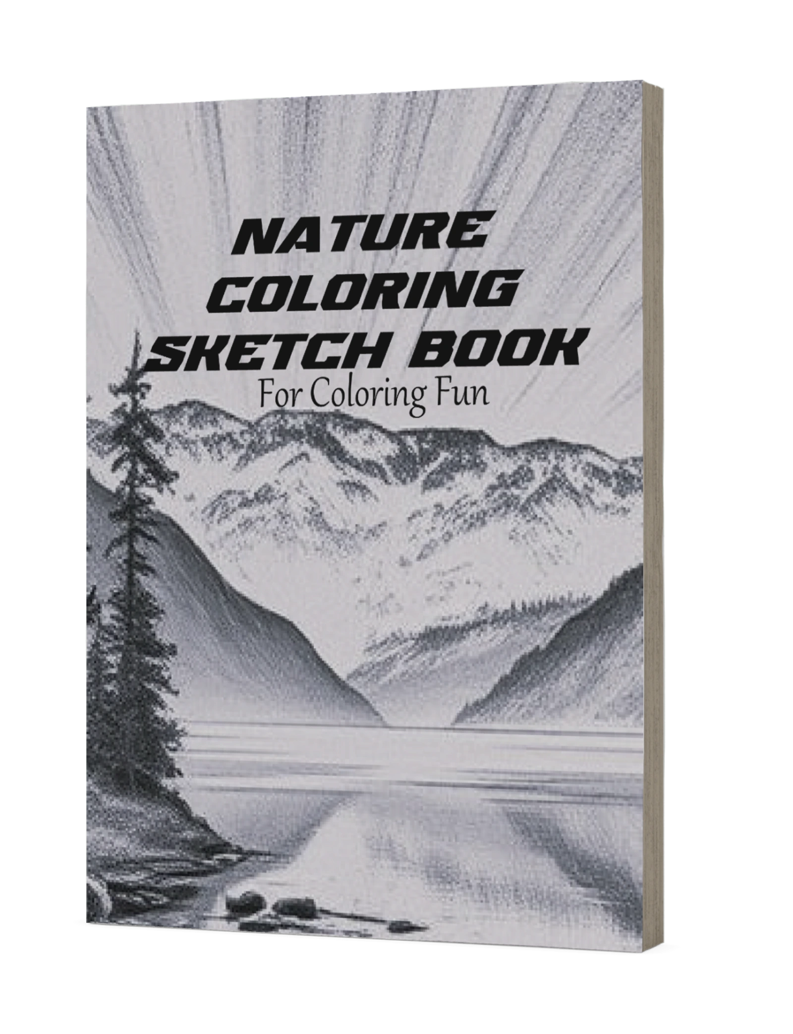 Cover of NATURE COLORING SKETCH BOOK by Mark Castleberry