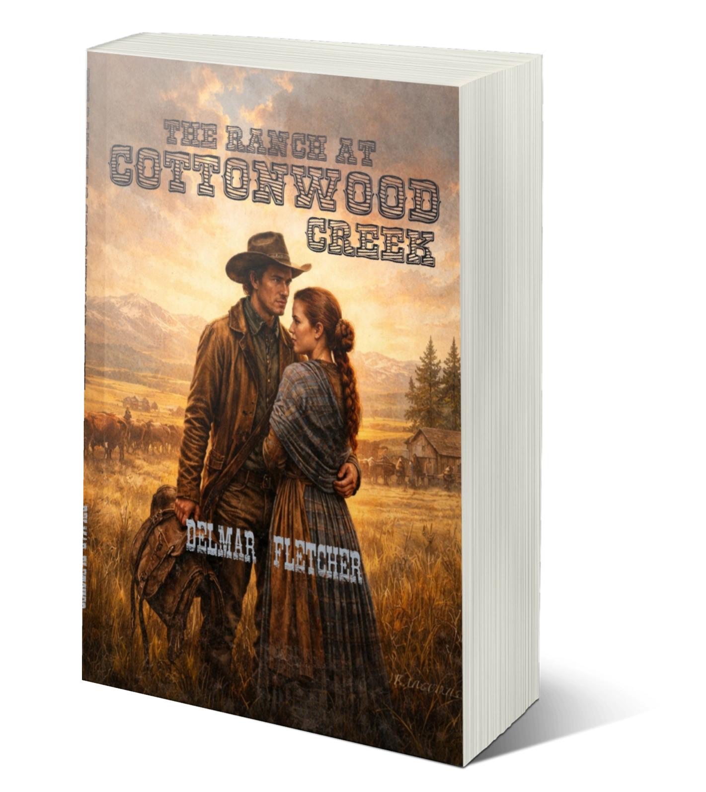 Cover of THE RANCH AT COTTONWOOD CREEK by Delmar Fletcher