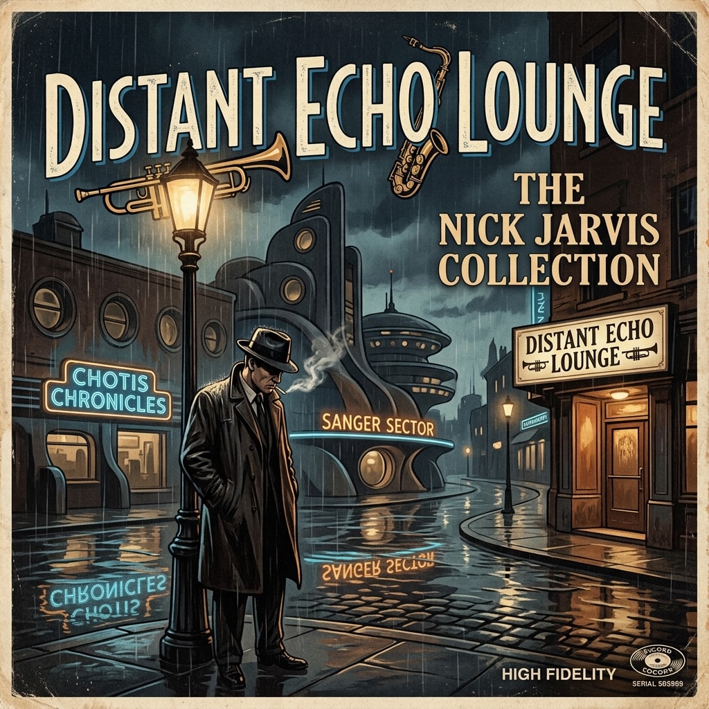 Cover of Distant Echo Lounge: The Nick Jarvis Collection