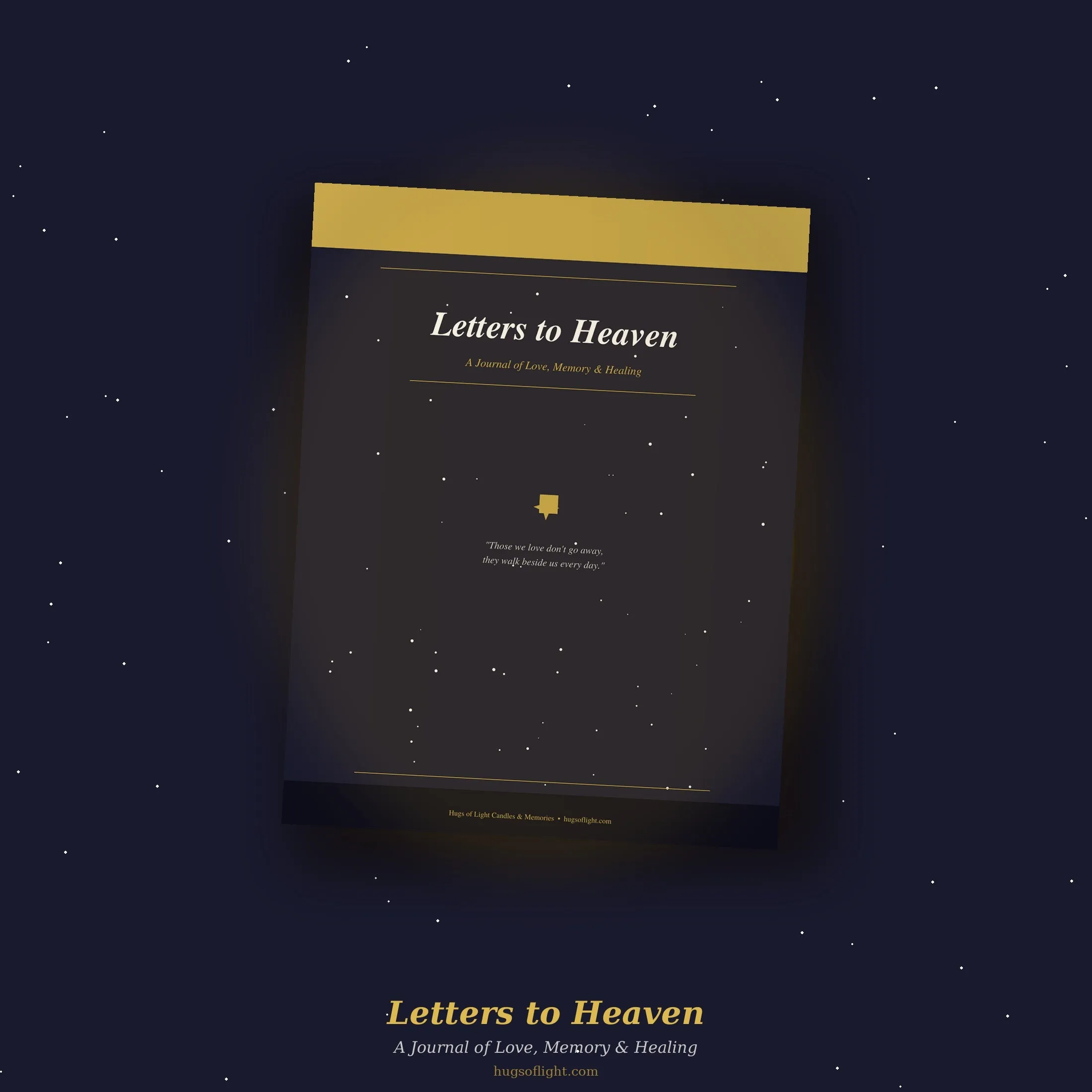 Letters to Heaven Journal Printable product view 5