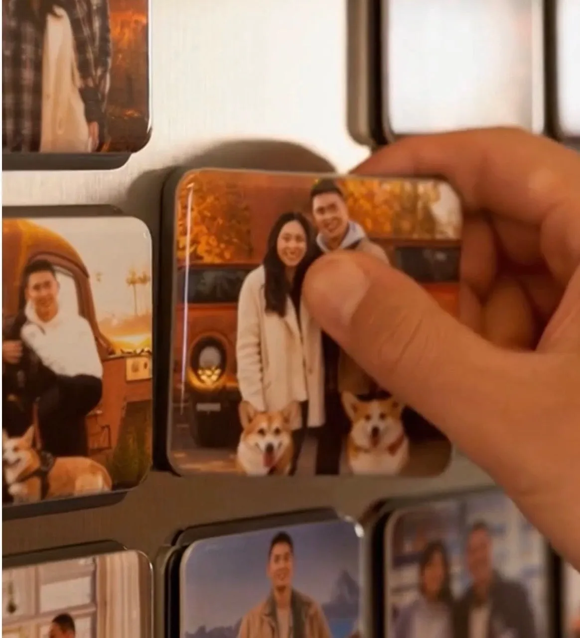 The Moments to Keep Photo Magnets product view 4