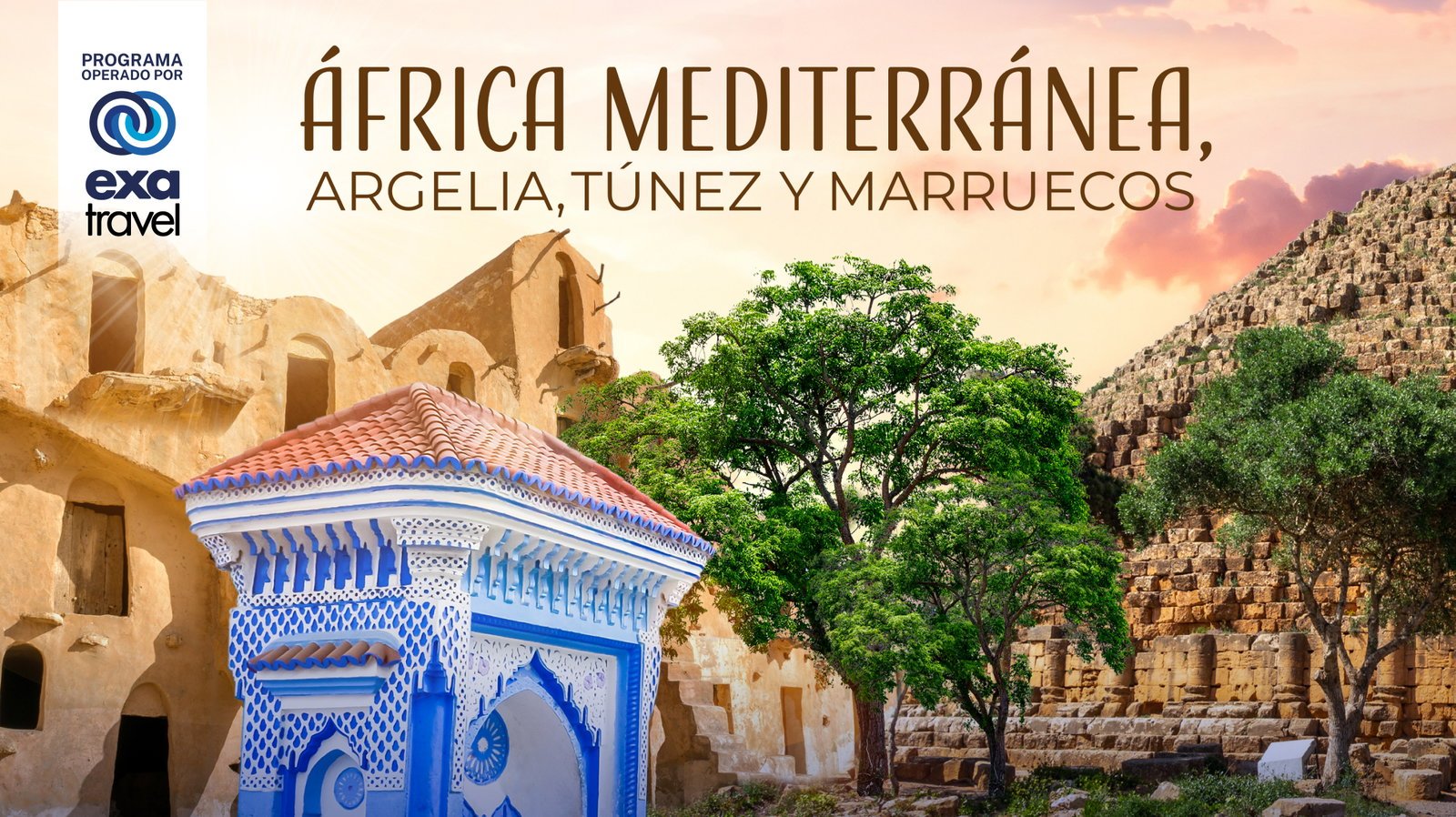 View from África Mediterránea - Argelia, Túnez y Marruecos