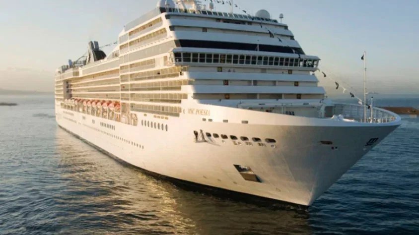 View from Alaska, MSC Poesia