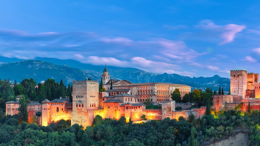 View from Andalucía con Madrid y Costa del Sol