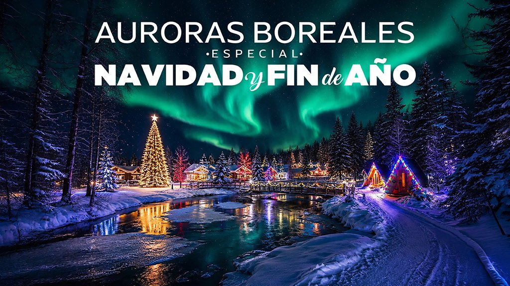 View from Auroras Boreales Especial Navidad y Fin de Año
