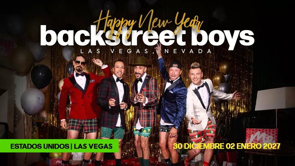 View from Backstreet Boys Happy New Year