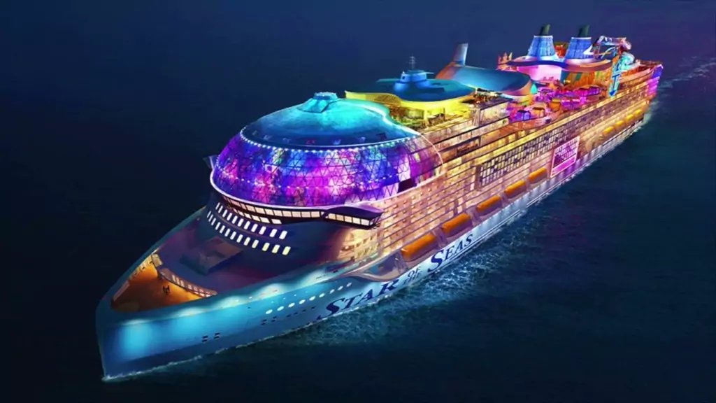 View from Bahamas, Star of the Seas