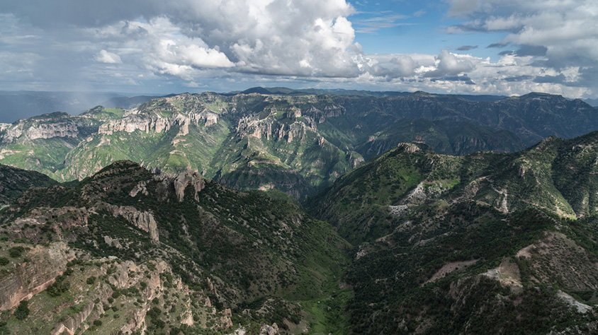 View from Barrancas Del Cobre Semana Santa