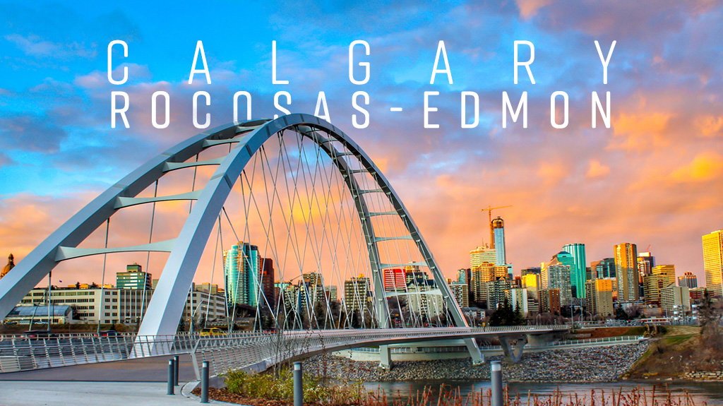 View from Calgary - Rocosas - Edmonton