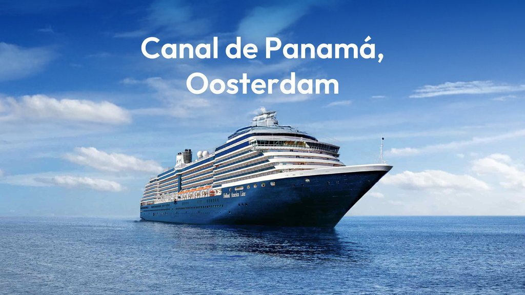 View from Canal de Panamá, Oosterdam