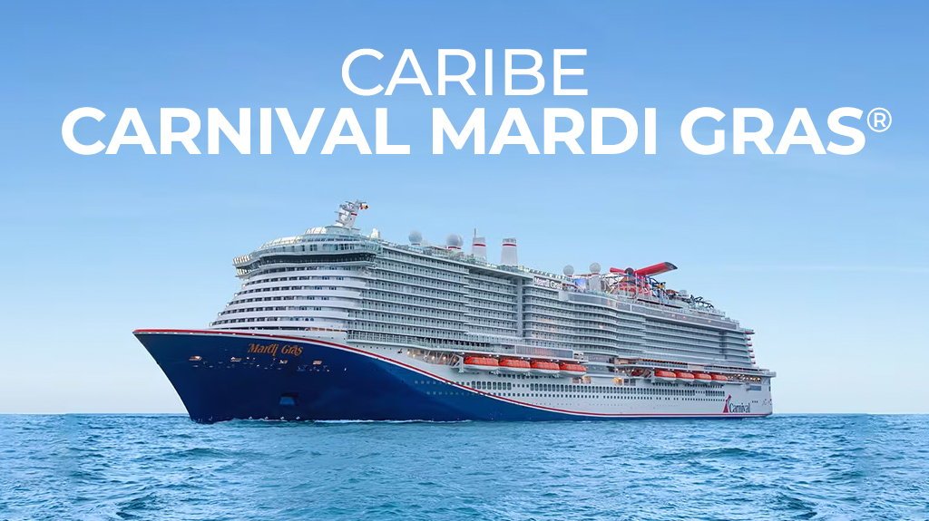 View from Caribe, Carnival Mardi Gras