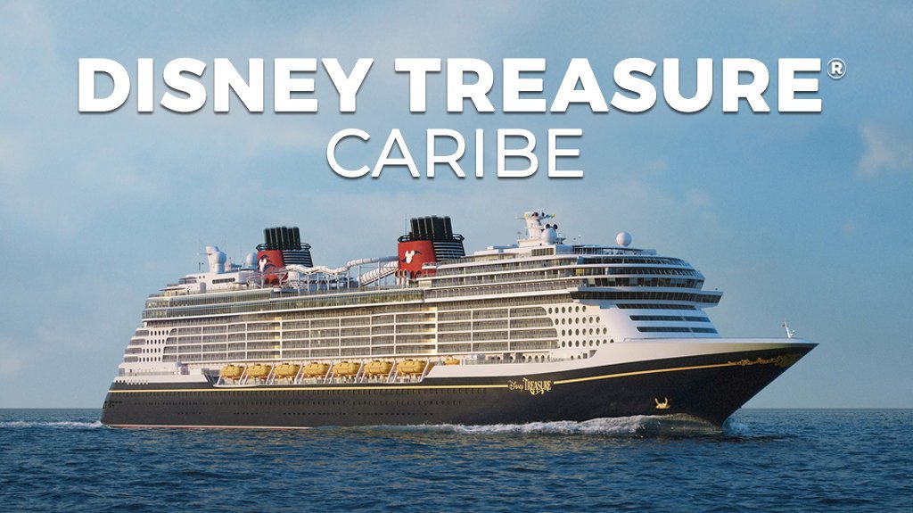 View from Caribe Disney Treasure