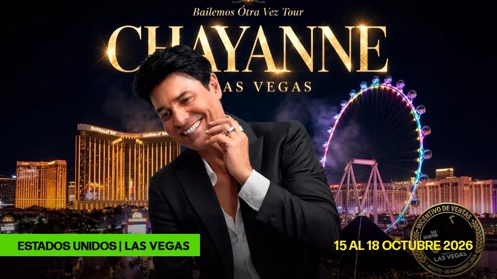 View from Chayanne en Las Vegas 2026