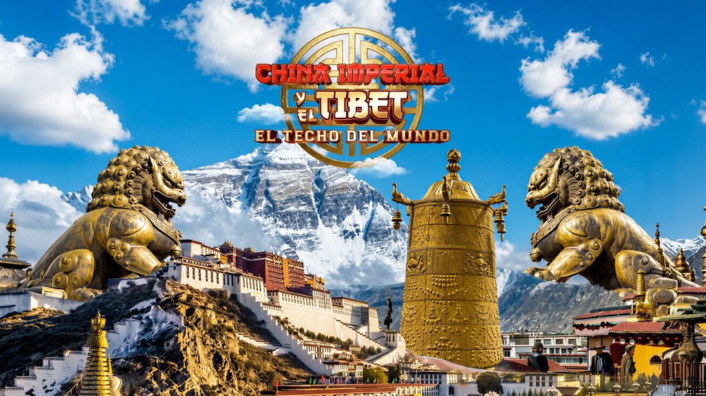 View from China Imperial y El Tibet, El Techo Del Mundo