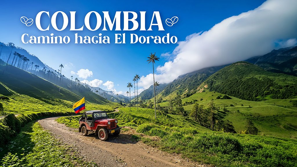 View from Colombia, camino hacia El Dorado