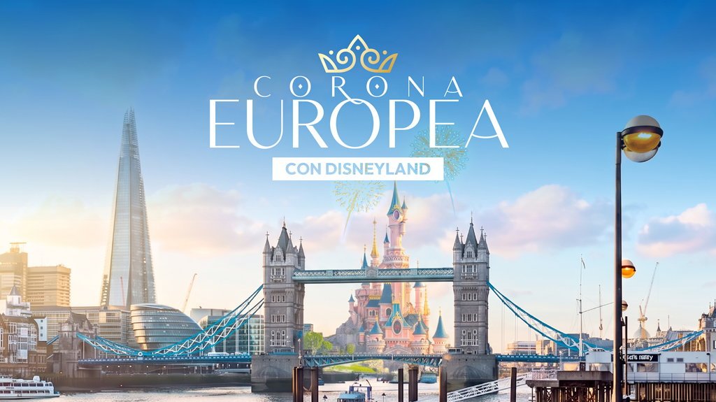 View from Corona Europea con Disneyland