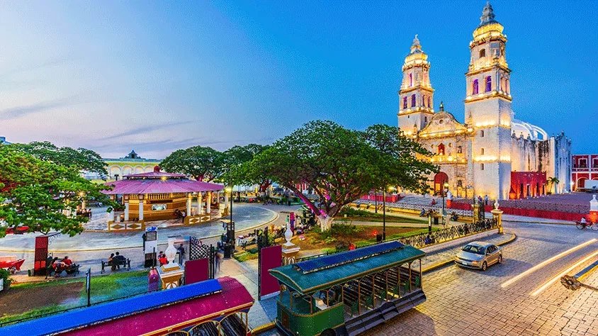 Scenery from Costa Campeche