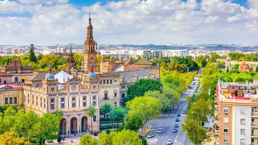 View from Delicias de España