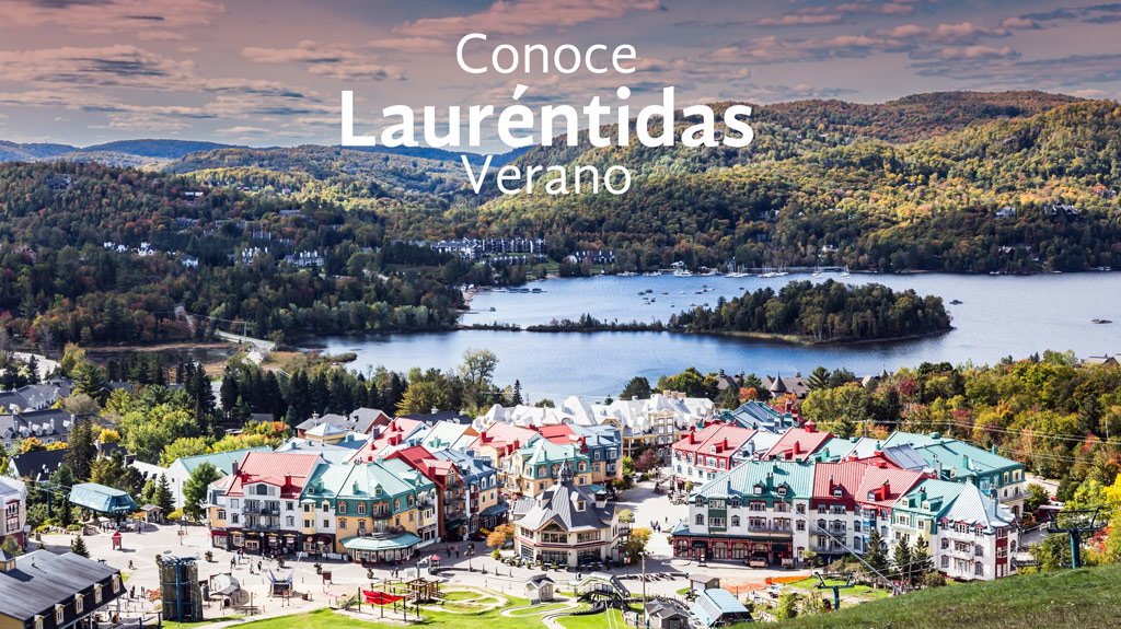 View from Descubre Laurentidas Verano