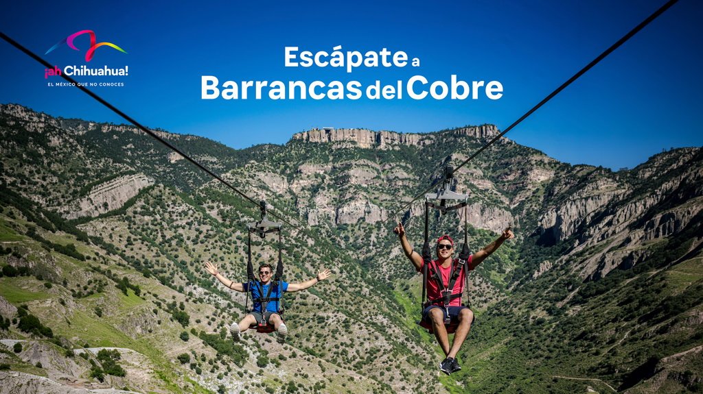 View from Escápate a Barrancas del Cobre