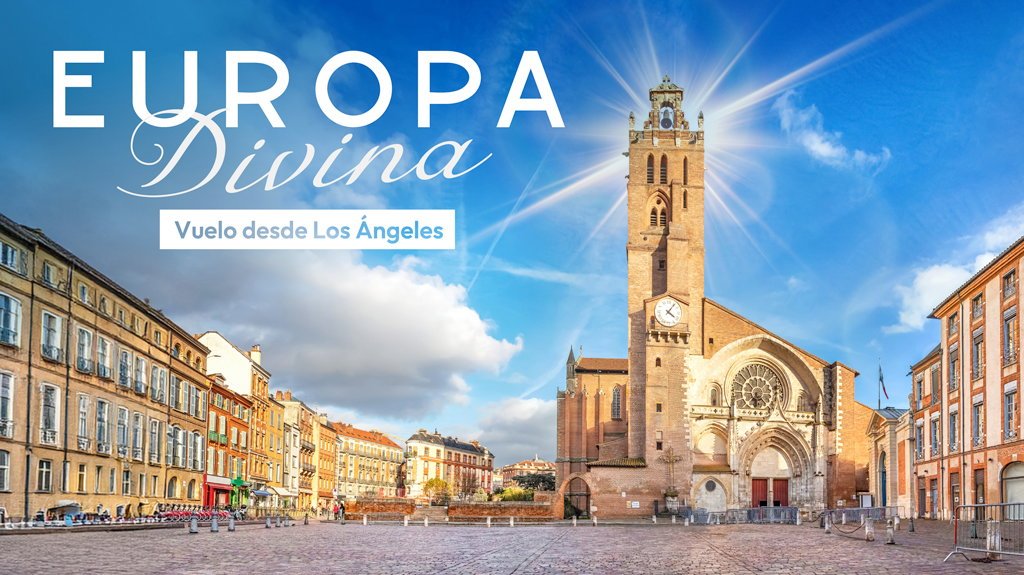 View from Europa Divina Vuelo desde Los Ángeles