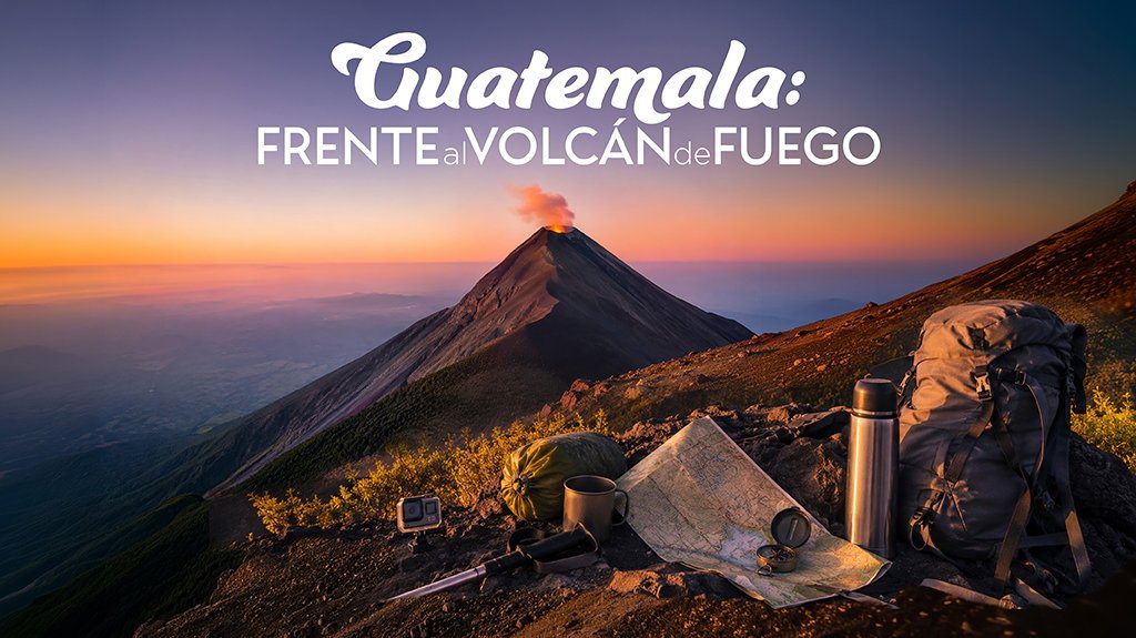 View from Guatemala: Frente Al Volcán de Fuego