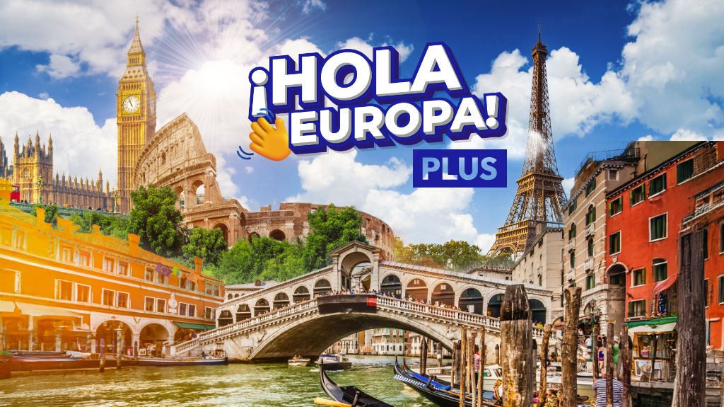 View from ¡Hola Europa! Plus