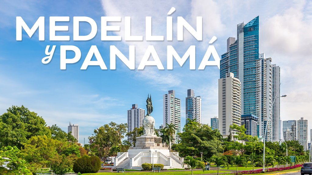 View from Medellín y Panamá