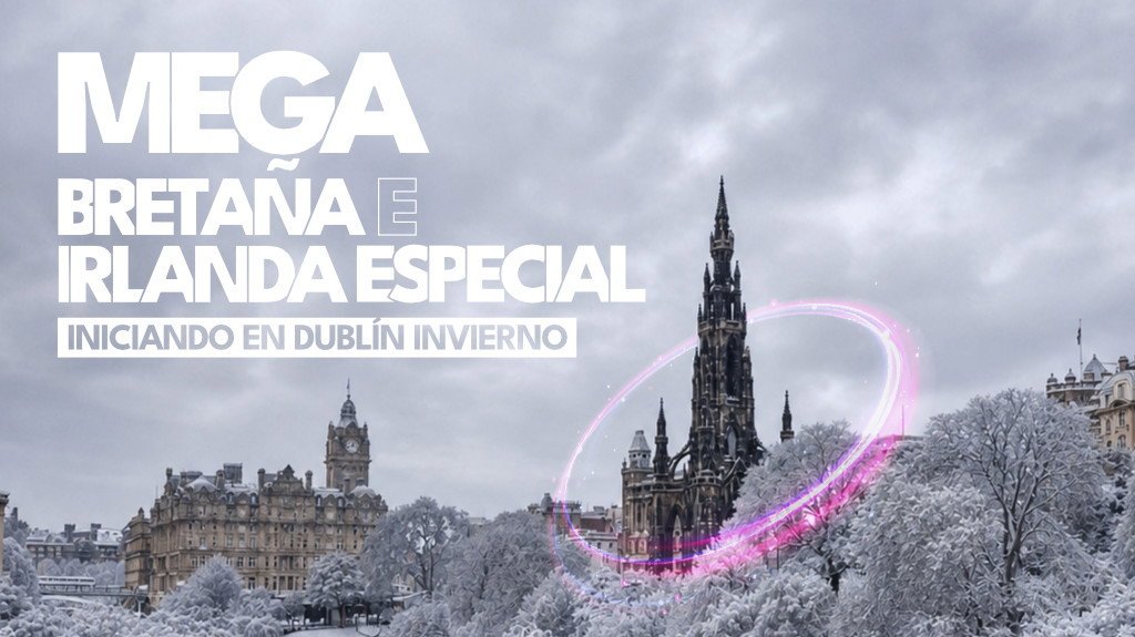 View from Mega Bretaña e Irlanda Iniciando en Dublín Especial Invierno