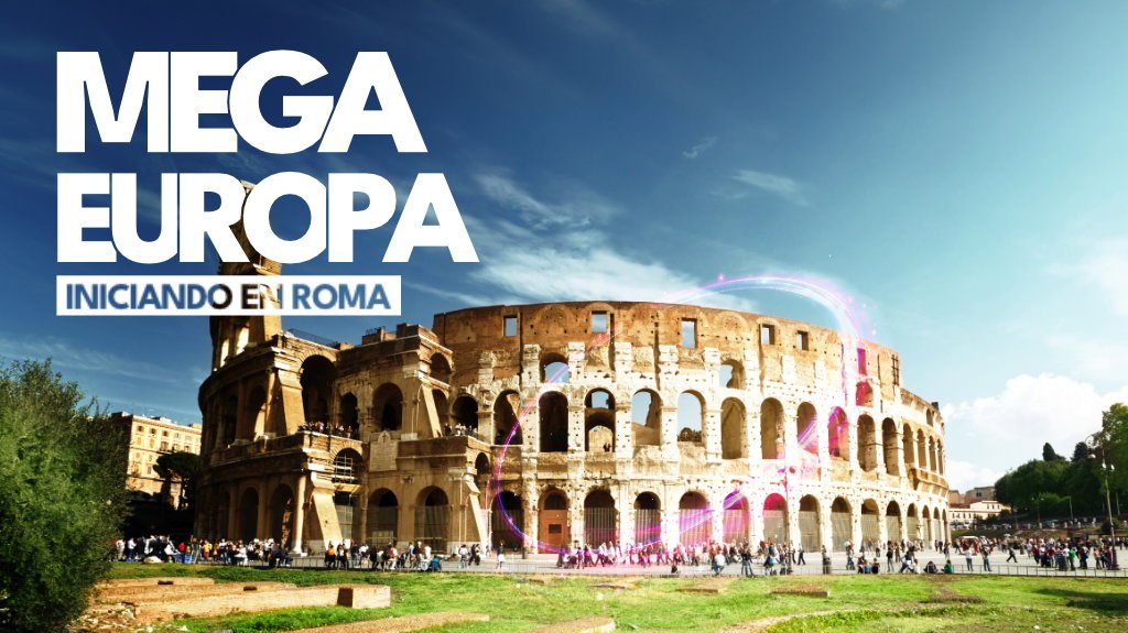 View from Mega Europa Iniciando en Roma