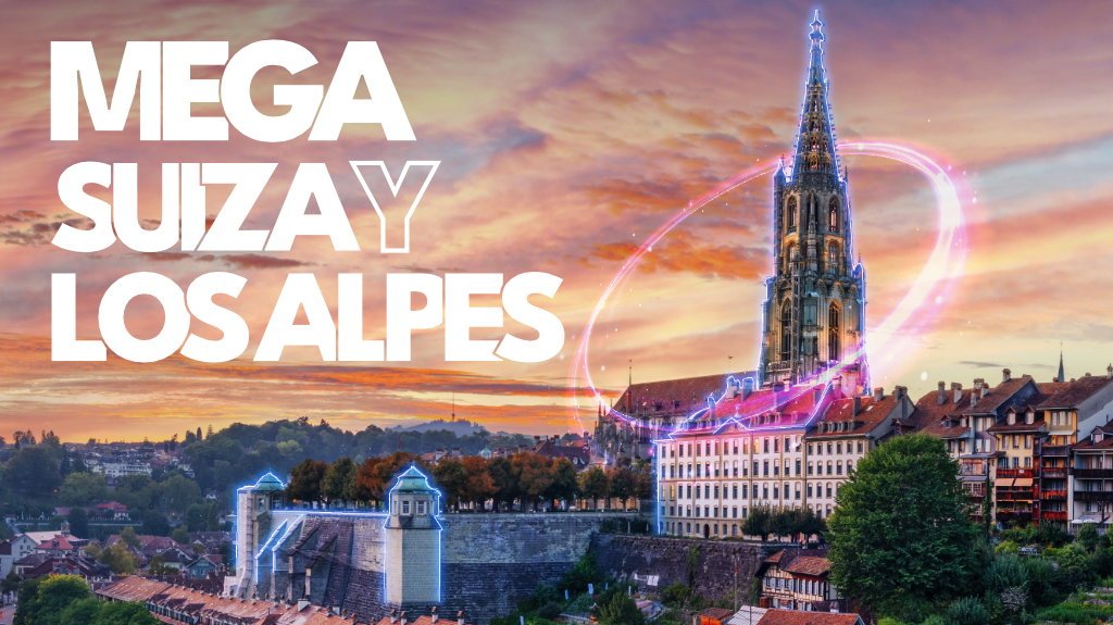 View from Mega Suiza y Los Alpes