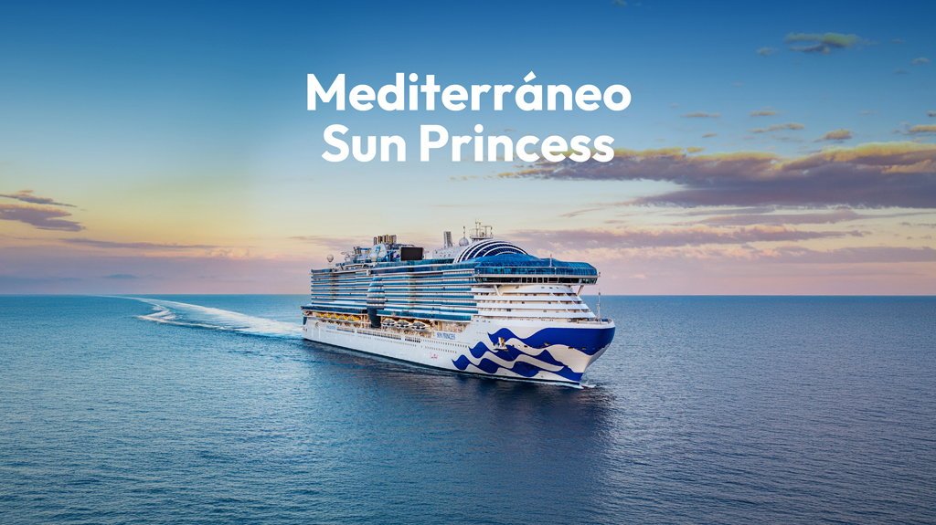 View from Mega Tarifa: Mediterráneo, Sun Princess