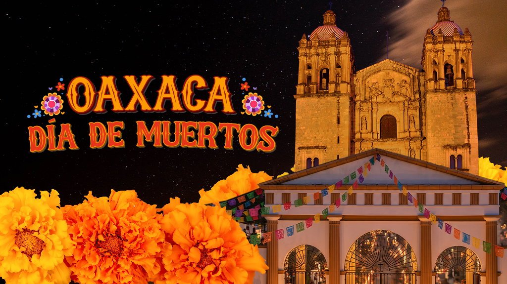 View from Oaxaca Dia de Muertos