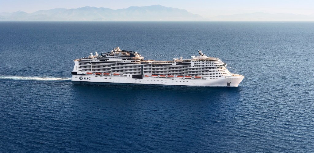 View from Sudamérica,MSC Seaview