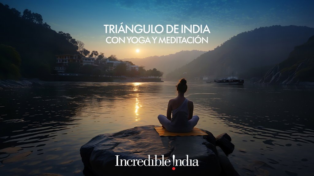 View from Triángulo de India con Yoga y Meditación