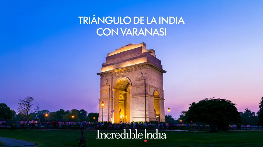 View from Triángulo de la India con Varanasi