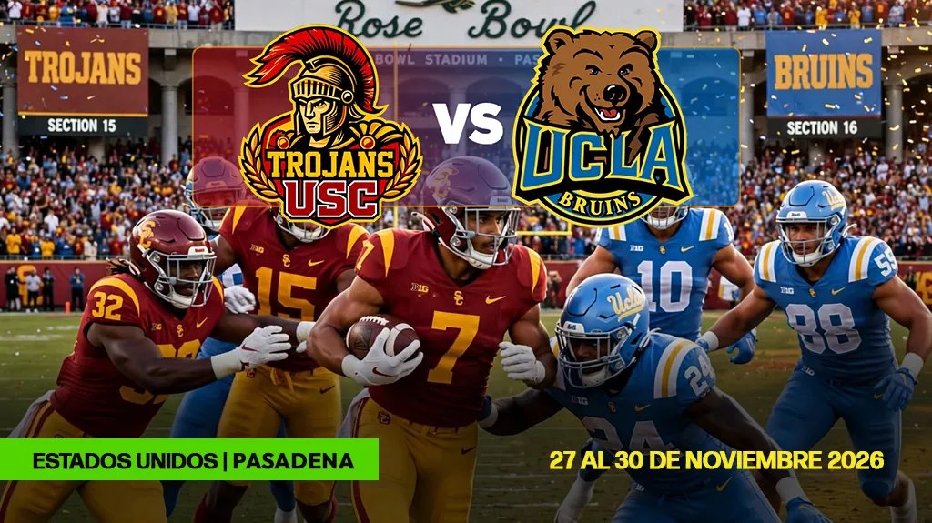 Scenery from USC vs UCLA 2026