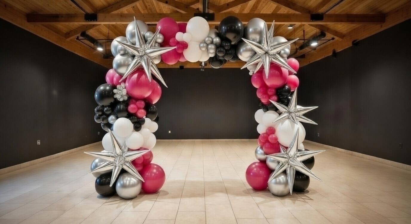 Balloon decor by Myrtle Beach Balloons and Helium