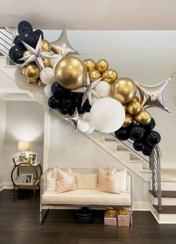 Balloon decor by Myrtle Beach Balloons and Helium