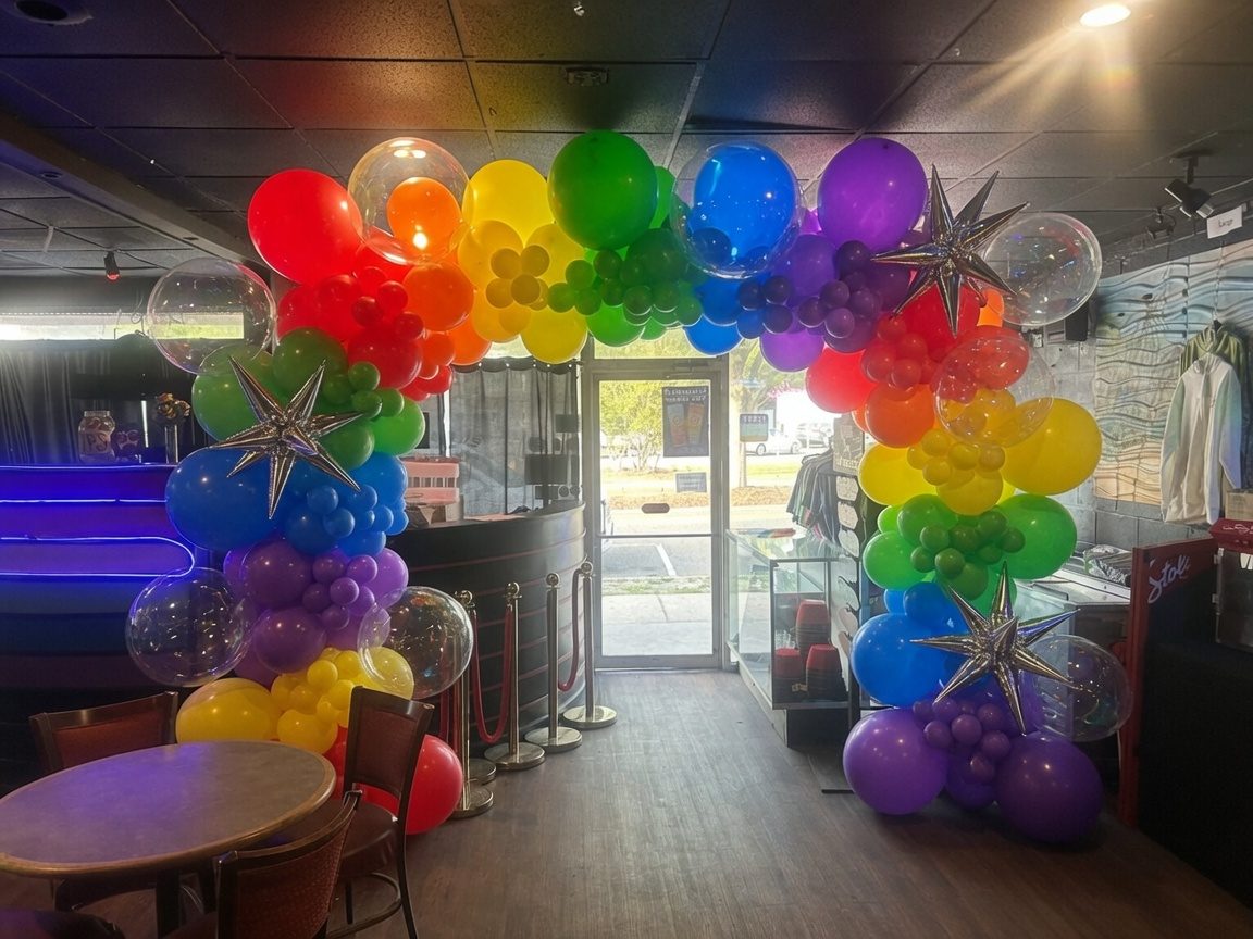 Balloon decor by Myrtle Beach Balloons and Helium