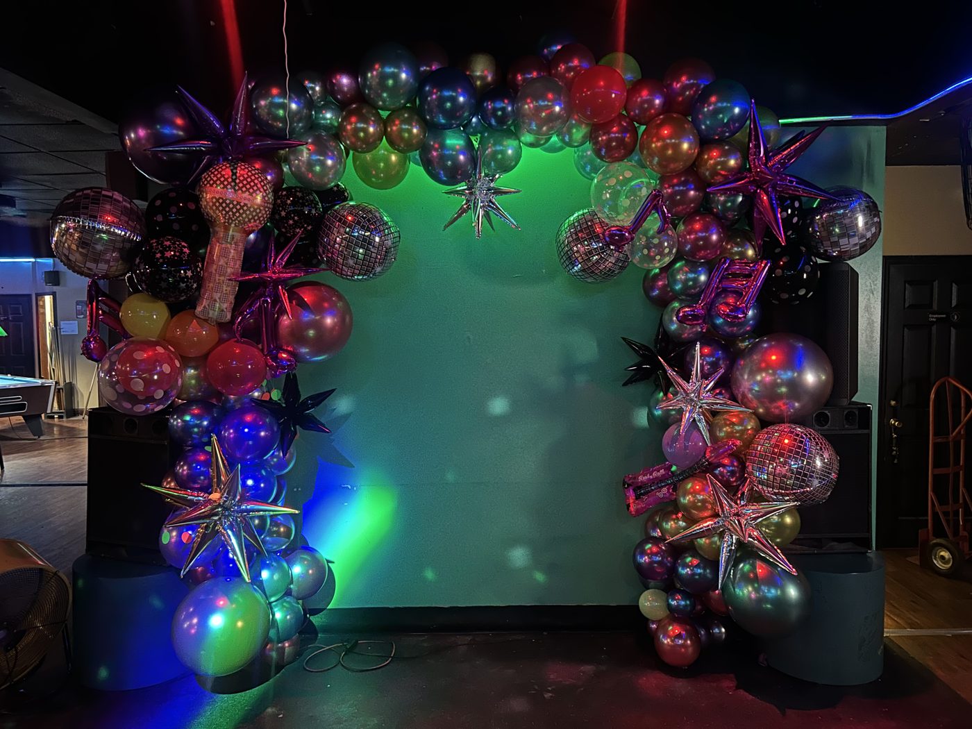 Balloon decor by Myrtle Beach Balloons and Helium