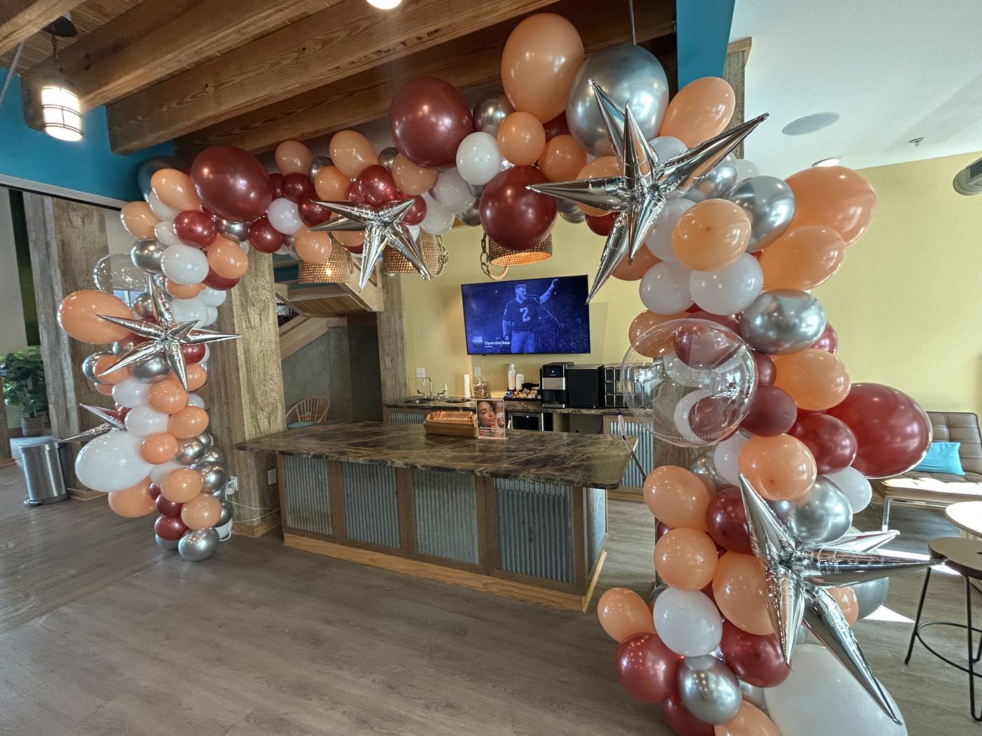 Balloon decor by Myrtle Beach Balloons and Helium